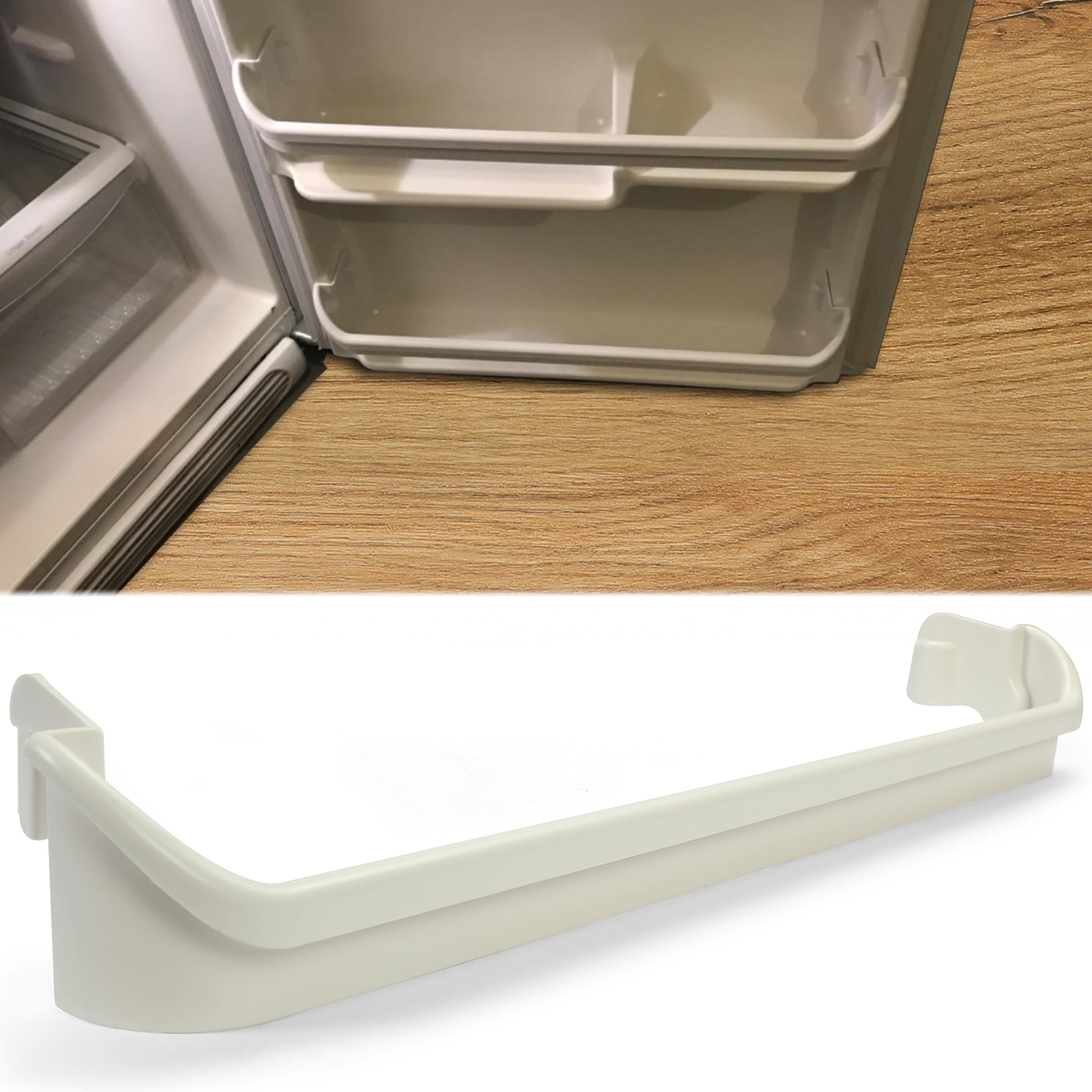HECASA Frigidaire Door Shelf Replacement Bin Shelf Rack Bar for