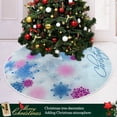 thumbnail image 6 of Coolnut Christmas Christmas Tree Skirt Home Decoration Large Round Christmas Tree Skirt for Holiday Party Home Christmas Day Ornaments,35.4", 6 of 6