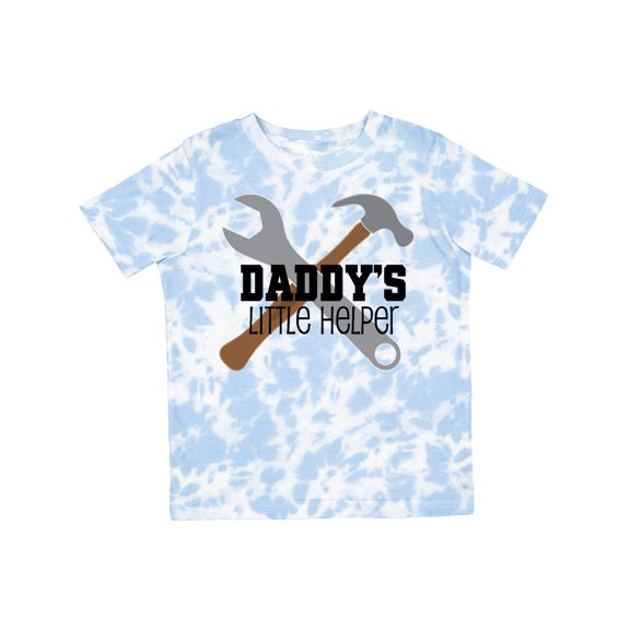 Inktastic Daddy's Little Helper Tool Set Boys Toddler T-Shirt