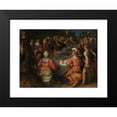 thumbnail image 2 of Otto van Veen 24x19 Black Modern Framed Museum Art Print Titled - The Conspiracy of Julius Civilis and the Batavians in a Sacred Grove (1600 - 1613), 2 of 5