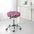 thumbnail image 6 of Bar Stool Covers Round, Colorful Cute French Bulldog Bar Stool Cushion Covers Seat Cushion With Elastic Bands, Chairs Covers For Kitchen Dining Room 12-14 Inch, 6 of 7