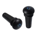 thumbnail image 1 of de para guitarra acústica, 2 uds., con incrustaciones de concha, incrustaciones de y Incrustación de Yuyangstore Guitarra Ebony Endpin, 1 of 8
