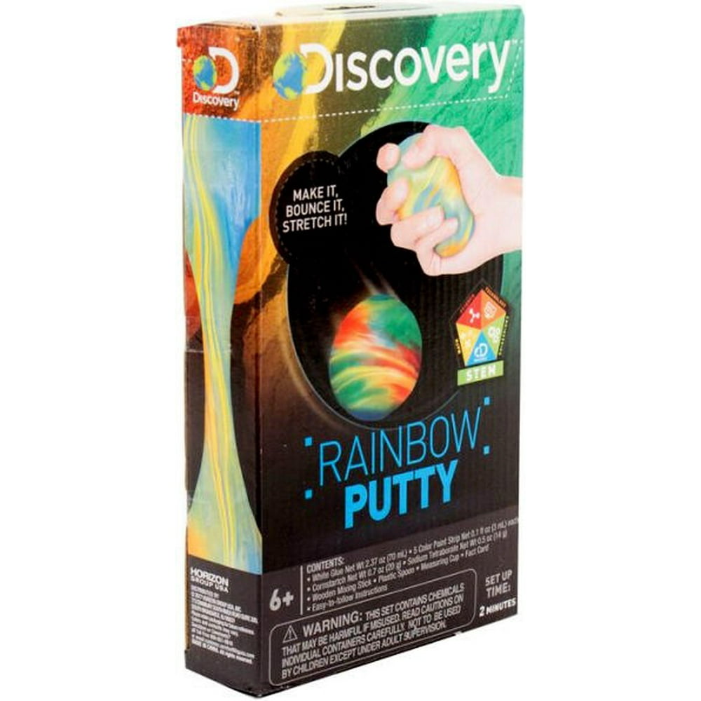 Discovery Rainbow Putty Science Kit - Walmart.com - Walmart.com