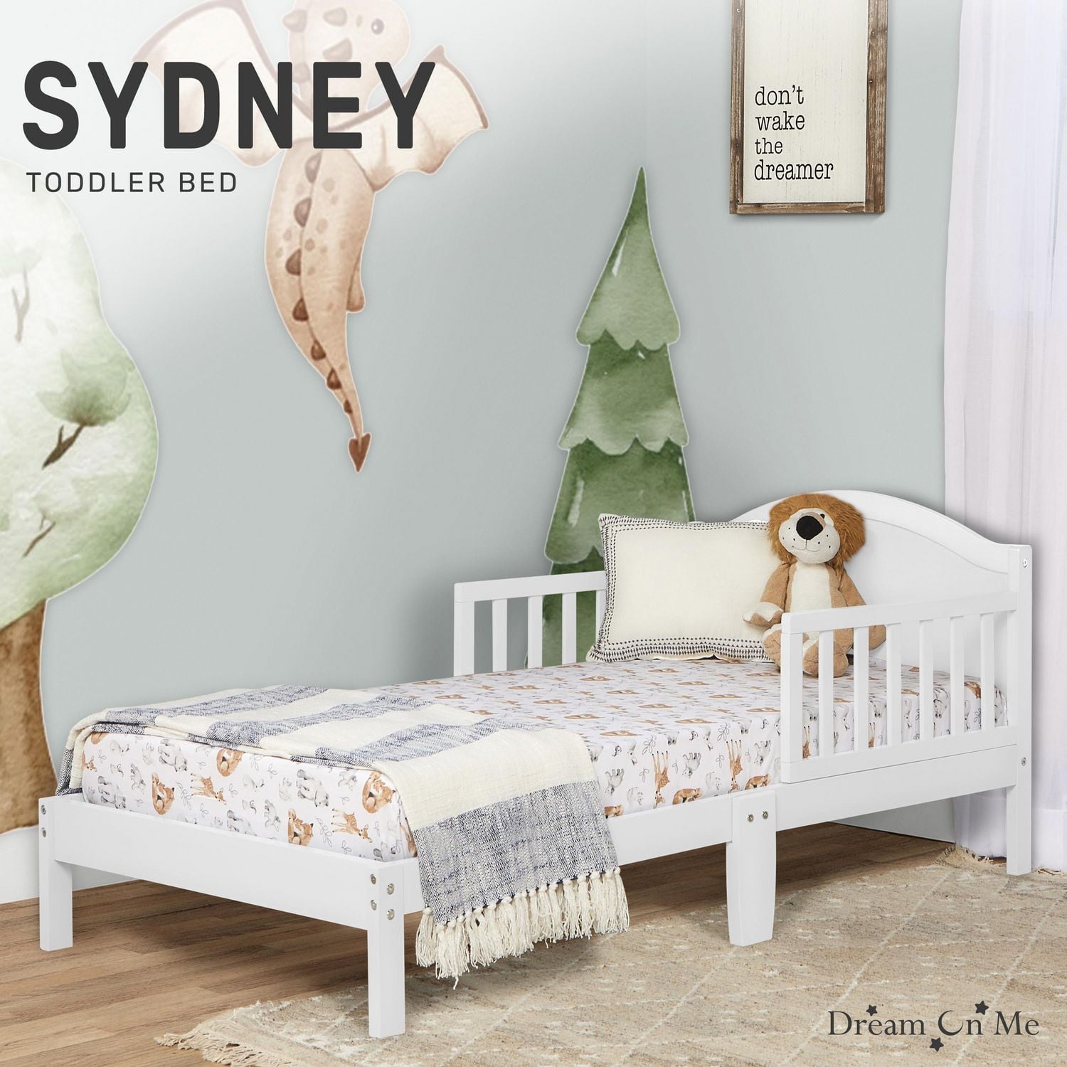 Dream On Me Sydney Toddler Bed, Model #647