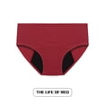 thumbnail image 1 of Ropa interior pantalones fisiológicos menstruales grandes ropa interior menstrual de algodón para mujer a prueba de fugas tía cintura baja, 1 of 6