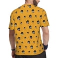 thumbnail image 2 of Rocae Cute Dog for Men's Mesh Quick-Dry Short Sleeve Workout T-Shirt,Mens Crew Neck Tee Lightweight Soft Classic T Shirts 5X-Large, 2 of 9