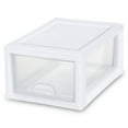 thumbnail image 3 of Sterilite Tiroir de Rangement Empilable Modulaire pour Garde-Robe (Lot de 6), 3 of 12