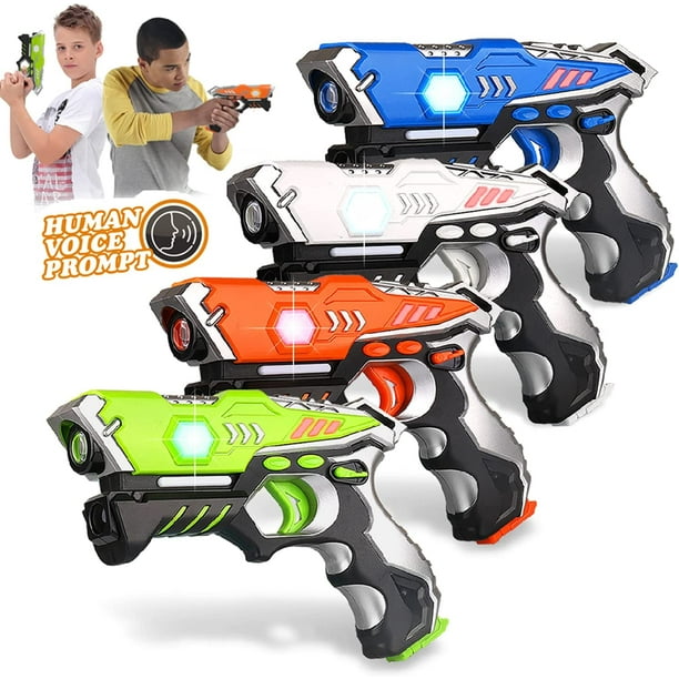 Kidpal Laser Tag Guns Set for Kids 812 Indoor and Outdoor Laser Guns