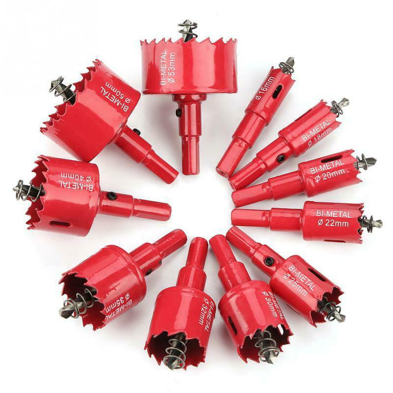 Details about   1xBi Metal M42 Hole Saw Cutter Pilot Drill Bit For Iron Aluminium Pipe 15-200 mm 