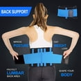 thumbnail image 4 of Lumbar Supports Belt, Back Brace Posture Corrector for Lower Back Pain, Adjustable Waist Trainer Belt to Relieve Sciatica and Herniated Disc for Men and Women, 4 of 7