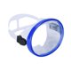 thumbnail image 2 of Máscara de buceo de lente única gafas de natación Silicona a prueba de fugas de silicona amplia máscara de snorkel para adultos para bucear buceo Azul, 2 of 8