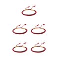 thumbnail image 1 of yingyy Bracelets Thread Tibetan Buddhist Woven Love Lucky Knot Bracelet String Hand Rope Bangles Jewelry Blessing Gifts Multicolored 5Set, 1 of 6