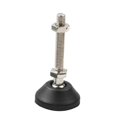 thumbnail image 1 of D50xM14x150mm M16x150mm M16x100mm M20x150mm Aluminum Profile Hoof Joint Support Foot Cup CNC Machine Screw Nylon Fixed Foot Cup M24x200, 1 of 5