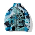 thumbnail image 2 of Abrigos de moda para hombre, chaquetas casuales y versátiles para hombre, chaqueta de algodón con estampado de peces personalizado, abrigo cómodo y cálido para hombre, 2 of 5
