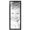 thumbnail image 2 of ArtToFrames 16" x 43" Distressed Black Picture Frame, 16x43 inch Black Wood Poster Frame (WOM-4592),  Pack, 2 of 8
