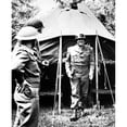 thumbnail image 2 of Lt. General George S. Patton Jr. As He Leaves Headquarters History (18 x 24), 2 of 2