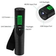 thumbnail image 4 of Báscula para equipaje de viaje, báscula digital portátil para maleta colgante, recargable por USB, con fuente de alimentación móvil de 3000 MAH, función, 4 of 5