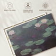 thumbnail image 6 of Elephant Stock Ninfee Rosa Wall Art - Horizontal Canvas Wall Art - Living Room Wall Decor - Floral And Botanical Canvas - Pink And Gray Decor By Claude Monet - 45" x 30", 6 of 8