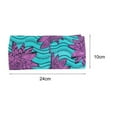 thumbnail image 4 of Cheers.US African Headband Yoga Sports Workout Wide Headwrap Elastic Turban Hairband for Women Girls Hair Accessories, 4 of 4