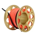 thumbnail image 1 of Aluminum Fishing Line Reel, Diving Spool, Diving Reel, Aluminum Marker Line Deployment with Stainless Steel Double Hook for Outdoor Boating Marine Operations, 1 of 7