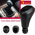 thumbnail image 3 of 3X 5 Speed Manual Leather Gear Shift Knob Shifter Lever for C Class W202 CLK Class W208 E Class W210, 3 of 7