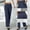Dark Blue1, variant on WXLWZYWL Womens High Waist Dress Pants Business Casual Work Pants Stretchy Bootcut Pull on Slacks Office Trousers with Pockets