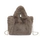 thumbnail image 1 of Bolso Mano Difuso para Mujer Felpa Al Aire Libre Gran Capacidad, 1 of 9