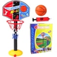thumbnail image 3 of Soporte de baloncesto portátil para niños, juguete de altura ajustable, juegos de pelota, regalo para niños, interior y exterior, 3 of 9
