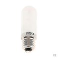 thumbnail image 1 of 2x Jdd Type 250w 220-240v E27 Ampoule Halogène Givrée Lampe de Modélisation, 1 of 5