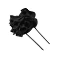 thumbnail image 4 of Women Vintage Chocker Large Black Flower Choker Necklace Stylish Classical Tie Chocker, 4 of 8