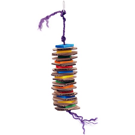 Medium - 6 count Zoo-Max Slice Shred-X Bird Toy