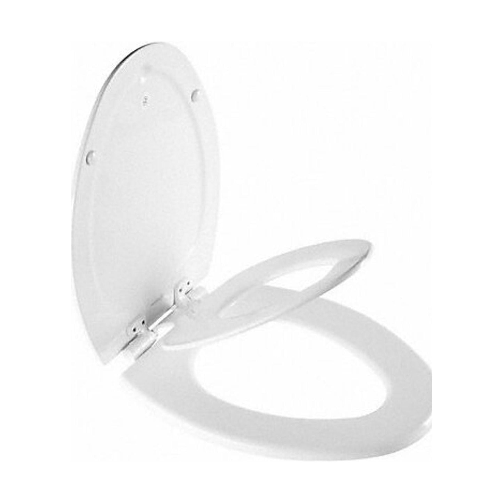Mayfair Toilet Seat,Elongated,White,141/8" W 7M1888SLOW000