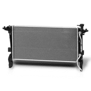 Magshion 13120 Aluminum Radiator OE Replacement fit for 2010-2012 Genesis Coupe, 2.0T Models with Automatic / Manual Transmissions