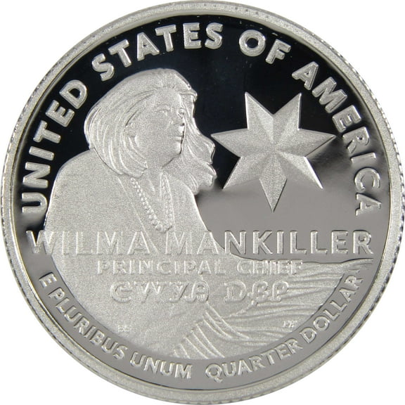 2022 S Wilma Mankiller American Women Quarter .999 Silver Proof Coin