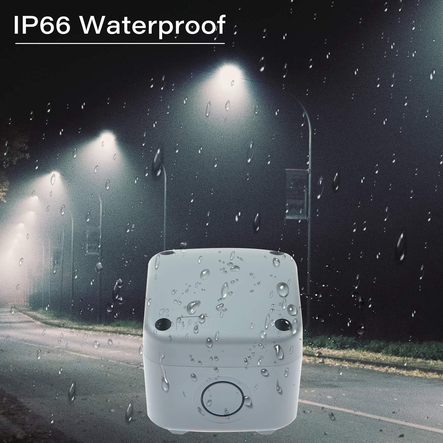 NineLeaf Dustproof Electrical Junction Box Connector,5 Pole Waterproof Enclosure Case fit 20mm Cable Gland for Outdoor Use (86x74x62mm) IP66 Rated,3PK