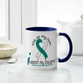 thumbnail image 4 of CafePress - D Daughter Mugs - 11 oz Ceramic Mug - Novelty Coffee Tea Cup, 4 of 4