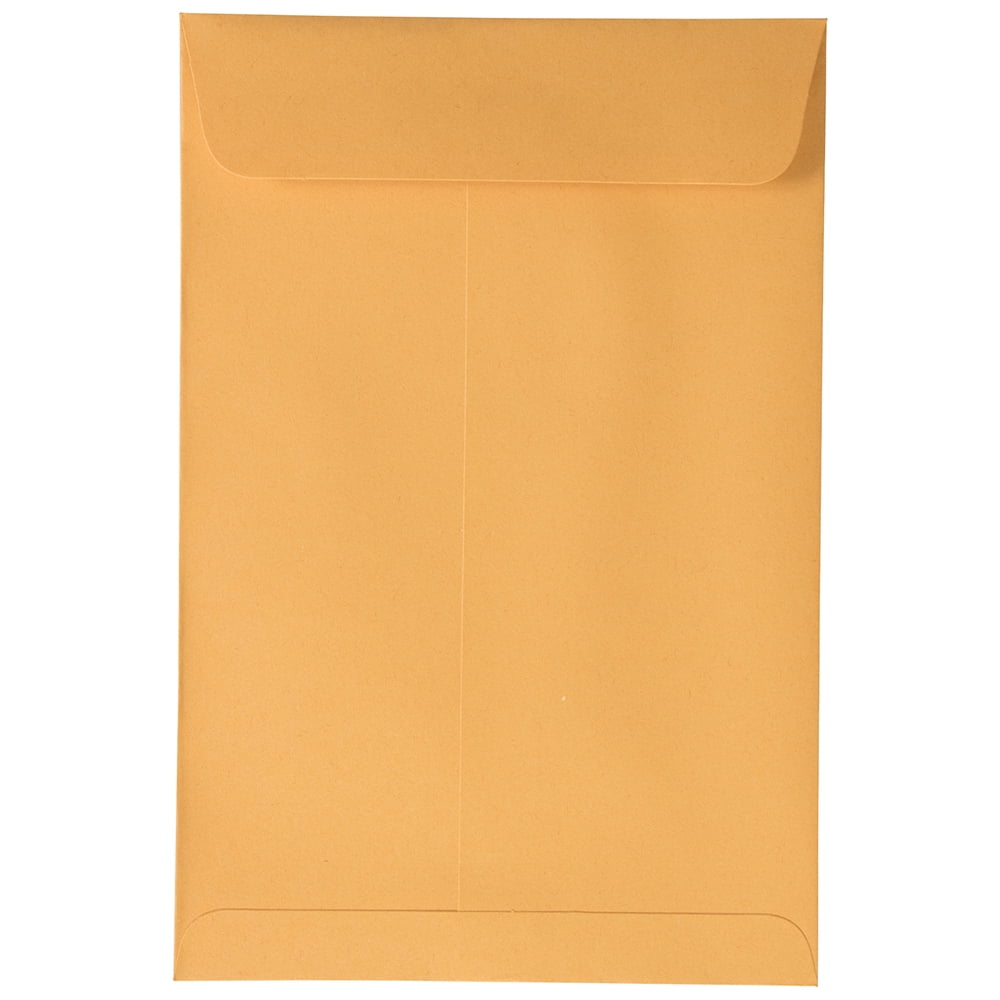 Jam Paper & Envelope A10 Policy Envelopes, 6 x 9 1/2, Silver Metallic, 1000/Carton