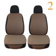 thumbnail image 1 of Accesorios para funda de asiento de coche, Protector de cojín de verano de lino, conjunto completo delantero y trasero, suministros para vehículos, Interior de coche Universal Tan Jianjun unisex, 1 of 2