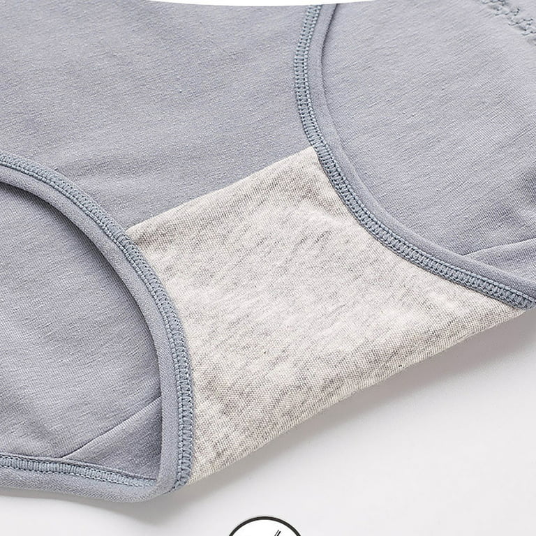 QIPOPIQ Underwear for Women Plus Size Leak Proof Menstrual Period  Physiological Waist Panties 
