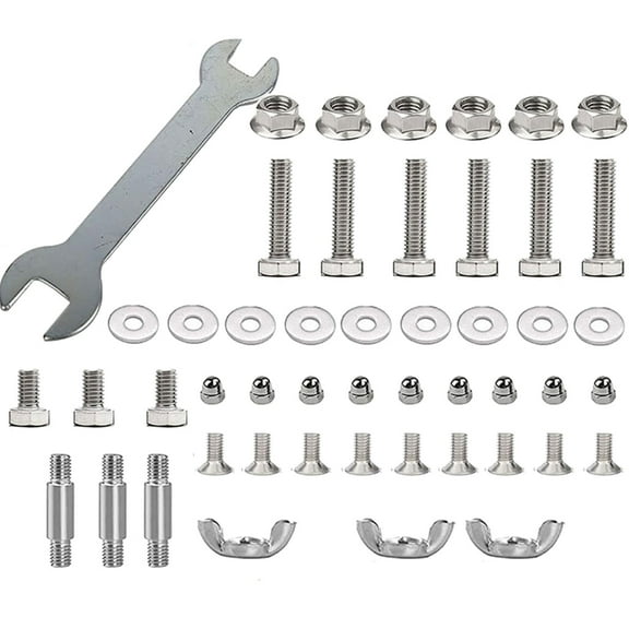 ROCKROK Patios Heaters Replacement Part Bolt Hardware Kit Replacement Bolt Nut Assembly