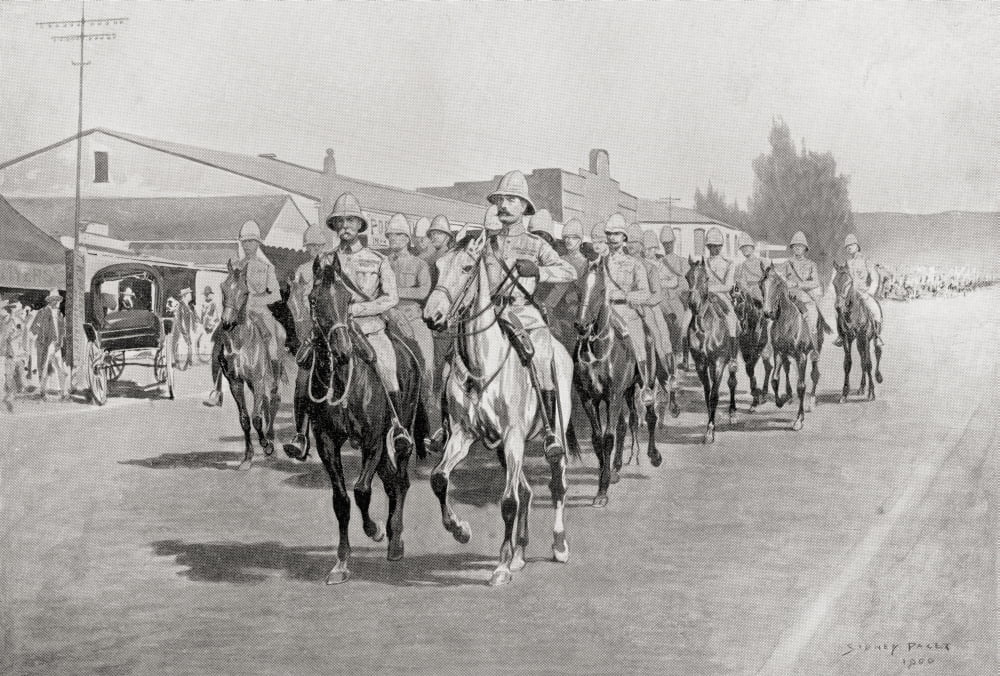 Lord Roberts Entry Into Pretoria South Africa On June 5Th 1900 Field Marshal Frederick Sleigh Roberts 1St Earl Roberts 1832 To 1914 Distinguished Anglo-Irish Soldier From The Book South Africa And The
