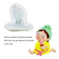 thumbnail image 2 of stanreset Silicone Cartoon Girl Fondant Mold Cute Replacement Chocolate Resin Sweet Candle Table Decor Mould Molding Tool Type 1, 2 of 6