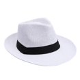 thumbnail image 1 of Fashion Outdoor Sun Hat Men Round Brim White 1Set Ideal For Beach And Hiking, 1 of 4