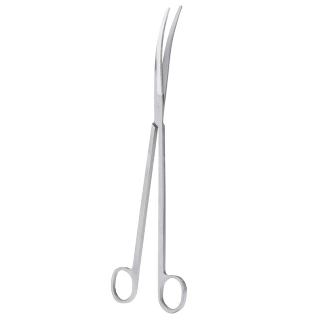 Tijeras de acuario de material acero inoxidable tijeras para plantas codo 25cm jinwen Herramienta de acuario