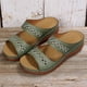 thumbnail image 4 of Sandalias de verano para mujer sandalias de playa informales retro con soporte para el arco zapatillas de casa cómodas para mujer verano informal y elegante, 4 of 8