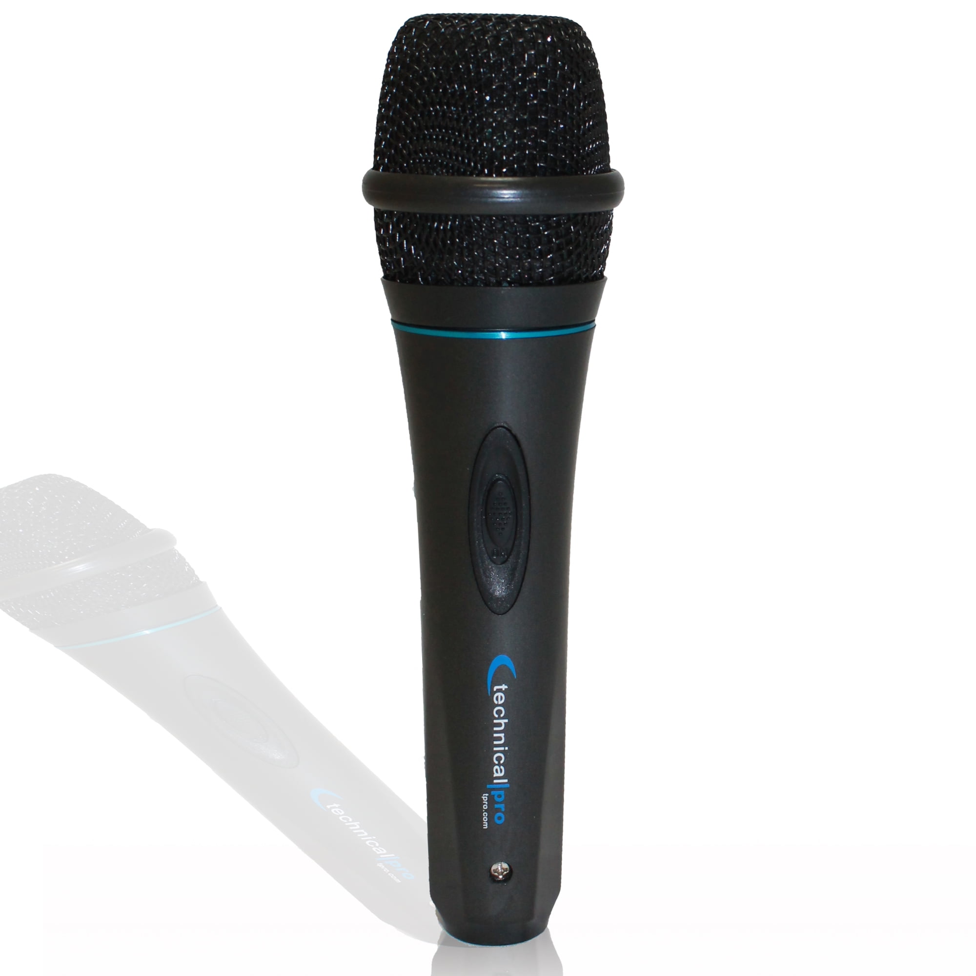 Set of 4 Professional Portable Microphone with Digital Processing, Steel Construction, Singing Machine,DJ Wired Microphone, 10 Ft Cable Wired Included, XLR to 1/4, for Karaoke, Wedding, Party, Church