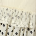 thumbnail image 6 of Richie House Girls' Sleeveless Sweet Dress with Polka Dot Bottom RH1599, 6 of 7