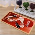 thumbnail image 2 of Coke Coca Cola Rug Mat Floor Door Home Flannel entrance carpet, 2 of 3