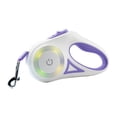 thumbnail image 4 of Dog Walking Leash, Prevent Slip LED Colorful Light LED Retractable Pet Leash Easy Control Even Force  For Outdoor For Puppy, 4 of 8