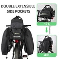 thumbnail image 2 of Maletín trasero para bicicleta ROCKBROS 17L-45L, impermeable, 2 of 7